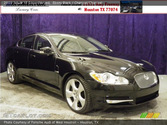 2009 Jaguar XF Supercharged in Ebony Black