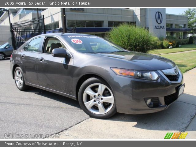 2009 Acura TSX Sedan in Grigio Metallic
