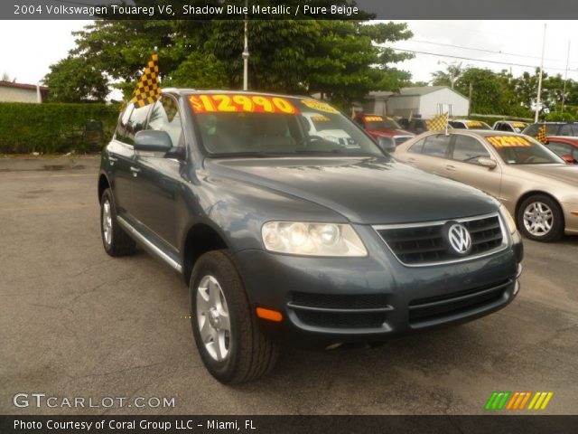 2004 Volkswagen Touareg V6 in Shadow Blue Metallic