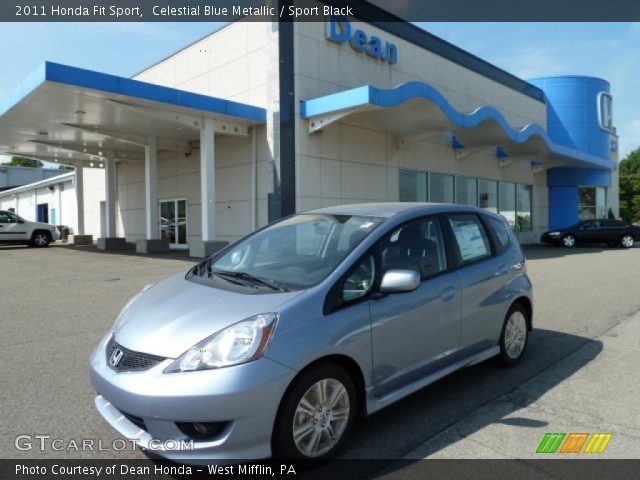 2011 Honda Fit Sport in Celestial Blue Metallic