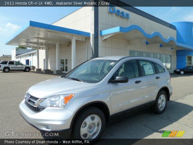 2011 Honda CR-V LX 4WD in Alabaster Silver Metallic