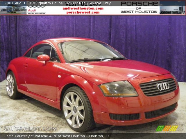 2001 Audi TT 1.8T quattro Coupe in Amulet Red