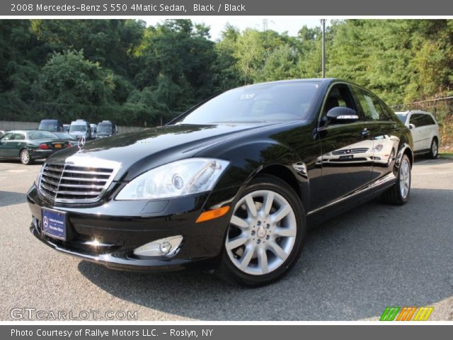 2008 Mercedes-Benz S 550 4Matic Sedan in Black