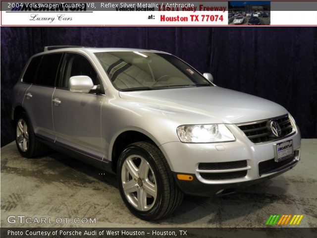 2004 Volkswagen Touareg V8 in Reflex Silver Metallic