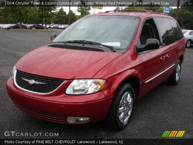 2004 Chrysler Town & Country Limited AWD in Deep Molten Red Pearlcoat