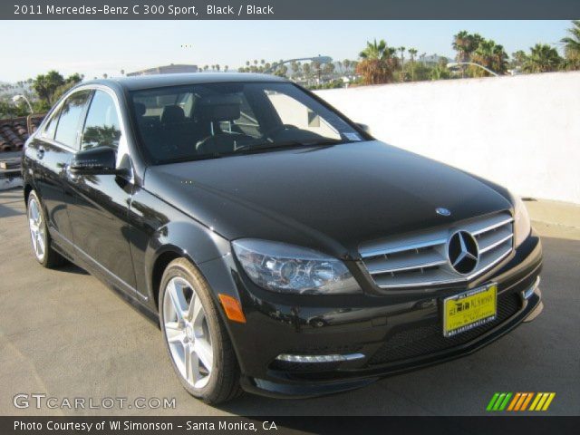 2011 Mercedes-Benz C 300 Sport in Black