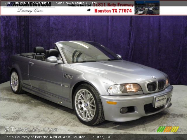 2005 BMW M3 Convertible in Silver Grey Metallic