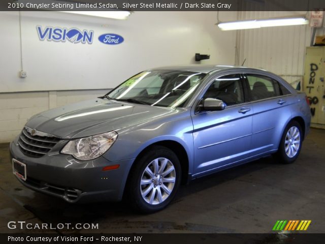 2010 Chrysler Sebring Limited Sedan in Silver Steel Metallic
