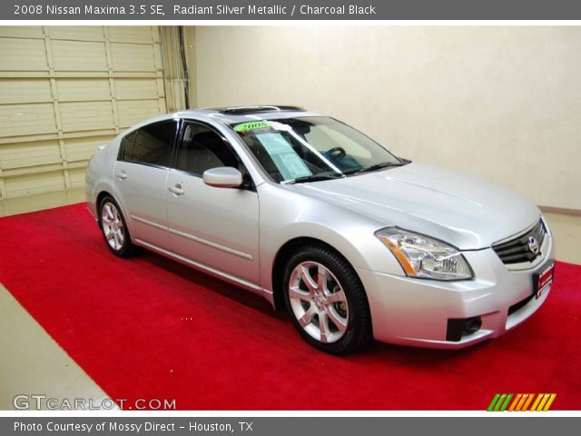 2008 Nissan Maxima 3.5 SE in Radiant Silver Metallic