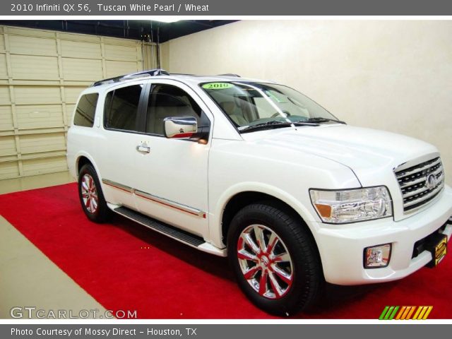 2010 Infiniti QX 56 in Tuscan White Pearl
