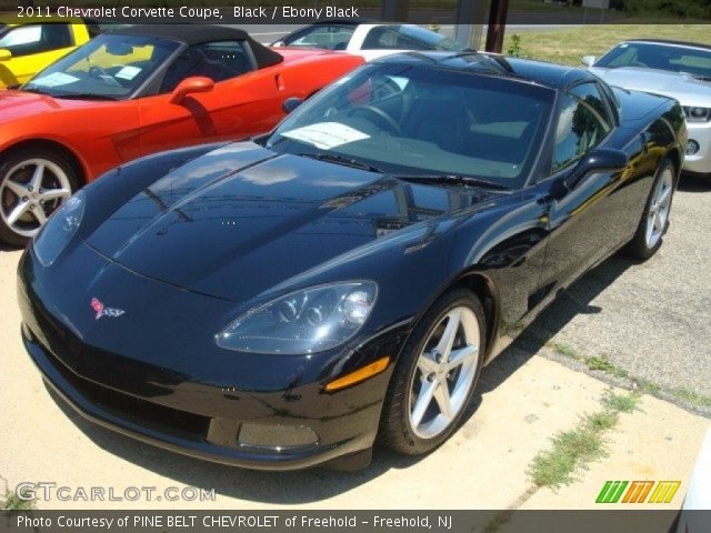 2011 Chevrolet Corvette Coupe in Black