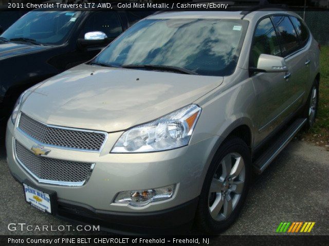 2011 Chevrolet Traverse LTZ AWD in Gold Mist Metallic