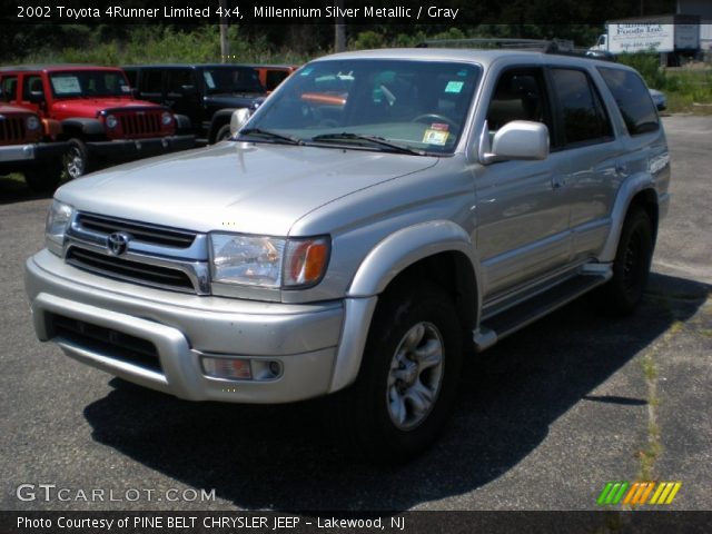 2002 Toyota 4Runner Limited 4x4 in Millennium Silver Metallic