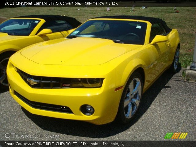 2011 Chevrolet Camaro LT/RS Convertible in Rally Yellow