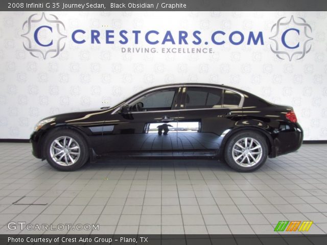 2008 Infiniti G 35 Journey Sedan in Black Obsidian