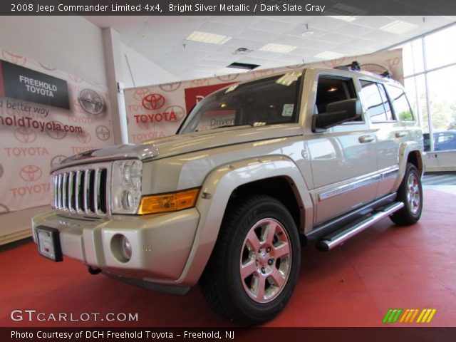 2008 Jeep Commander Limited 4x4 in Bright Silver Metallic