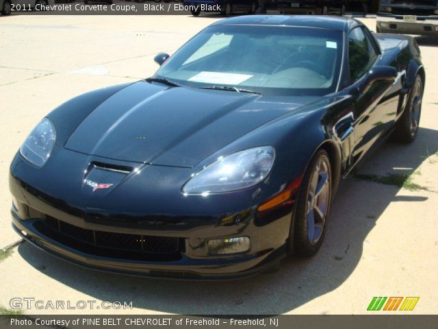 2011 Chevrolet Corvette Coupe in Black