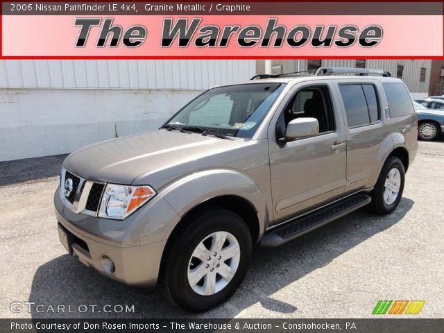2006 Nissan Pathfinder LE 4x4 in Granite Metallic