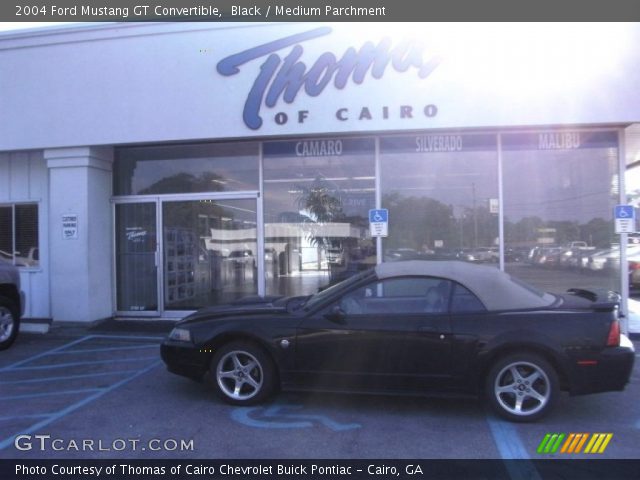 2004 Ford Mustang GT Convertible in Black