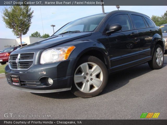 2007 Dodge Caliber SXT in Marine Blue Pearl