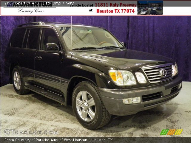 2007 Lexus LX 470 in Black Onyx