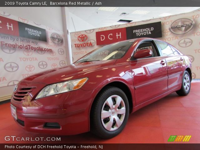 2009 Toyota Camry LE in Barcelona Red Metallic
