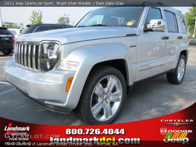 2011 Jeep Liberty Jet Sport in Bright Silver Metallic