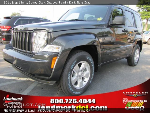 2011 Jeep Liberty Sport in Dark Charcoal Pearl