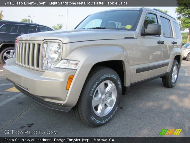 2011 Jeep Liberty Sport in Light Sandstone Metallic