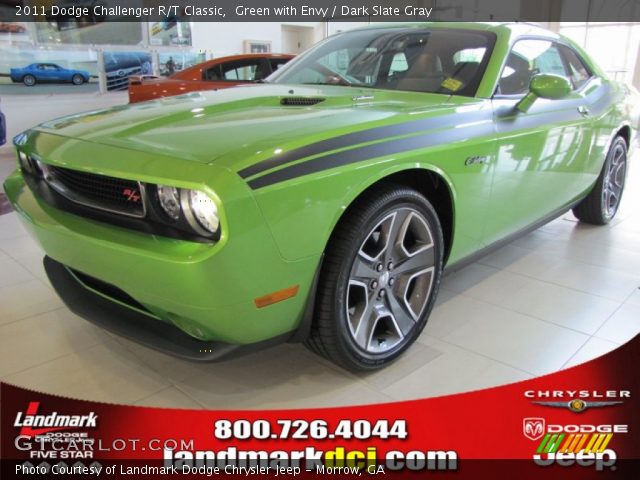 2011 Dodge Challenger R/T Classic in Green with Envy