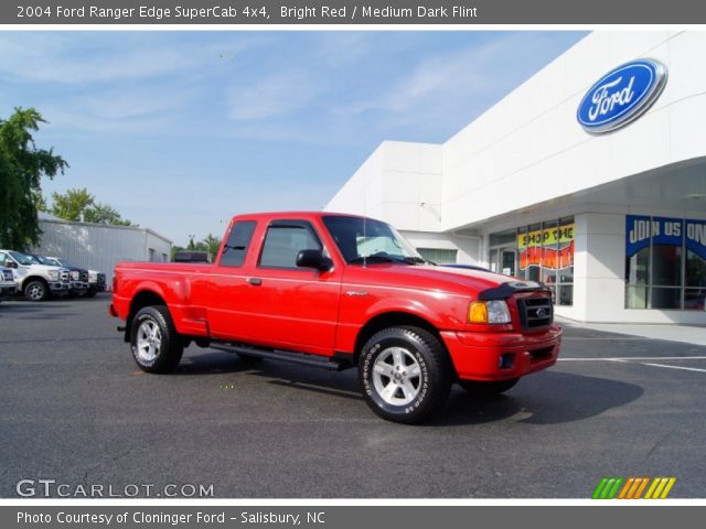 2004 Ford Ranger Edge SuperCab 4x4 in Bright Red