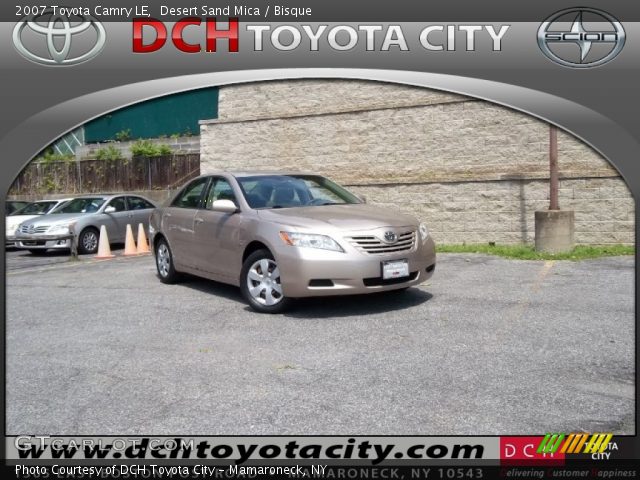 2007 Toyota Camry LE in Desert Sand Mica
