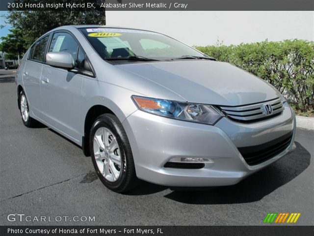 2010 Honda Insight Hybrid EX in Alabaster Silver Metallic