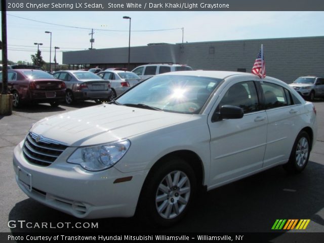 2008 Chrysler Sebring LX Sedan in Stone White