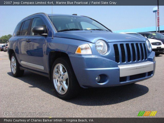 2007 Jeep Compass Limited 4x4 in Marine Blue Pearlcoat