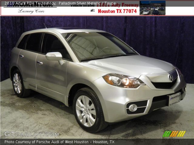 2010 Acura RDX Technology in Palladium Silver Metallic