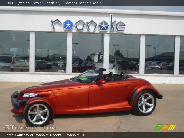 2001 Plymouth Prowler Roadster in Prowler Orange
