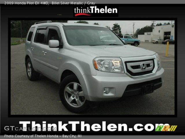 2009 Honda Pilot EX 4WD in Billet Silver Metallic