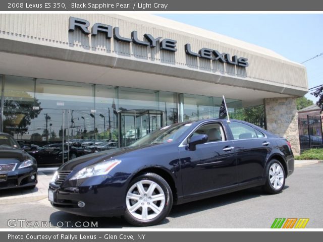 2008 Lexus ES 350 in Black Sapphire Pearl