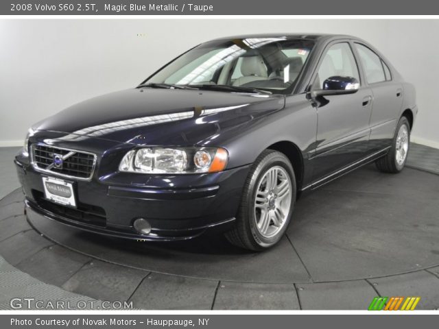 2008 Volvo S60 2.5T in Magic Blue Metallic