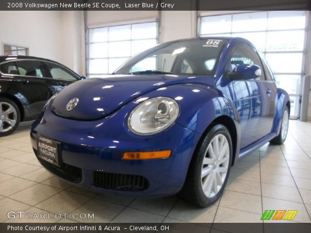 2008 Volkswagen New Beetle SE Coupe in Laser Blue