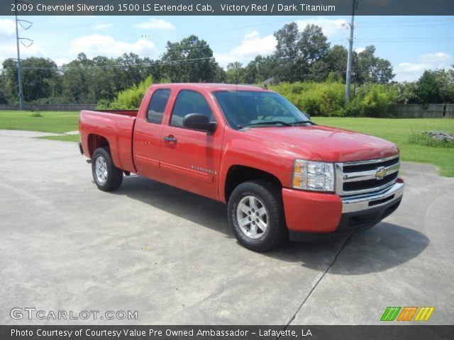 2009 Chevrolet Silverado 1500 LS Extended Cab in Victory Red