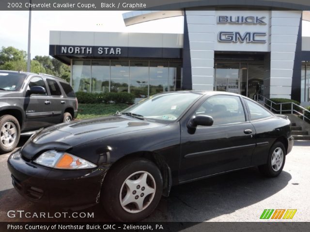 2002 Chevrolet Cavalier Coupe in Black