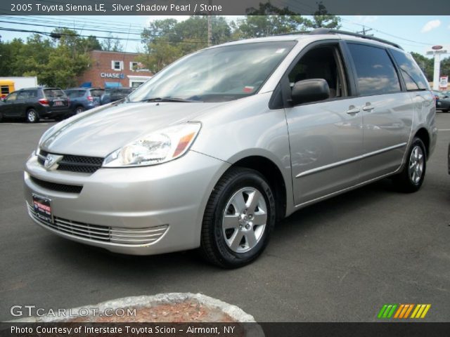 2005 Toyota Sienna LE in Silver Shadow Pearl