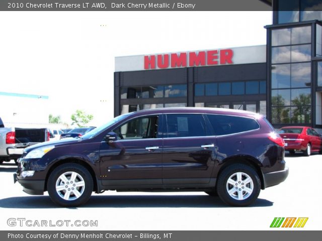 2010 Chevrolet Traverse LT AWD in Dark Cherry Metallic