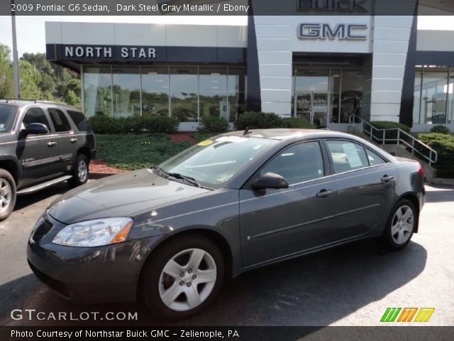 2009 Pontiac G6 Sedan in Dark Steel Gray Metallic