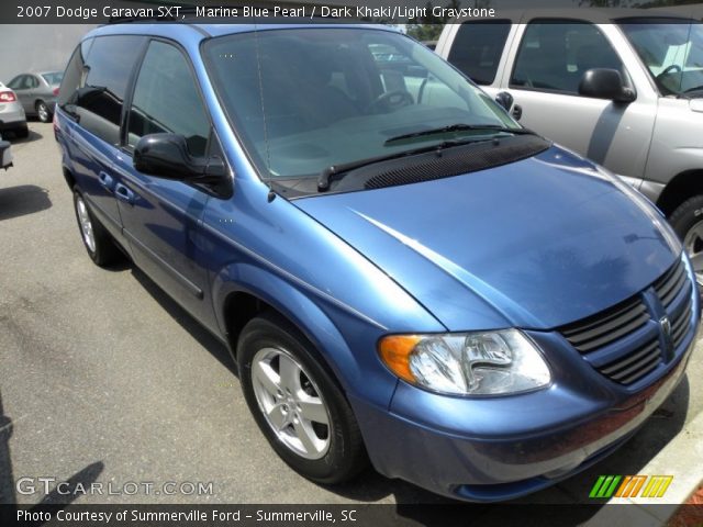 2007 Dodge Caravan SXT in Marine Blue Pearl