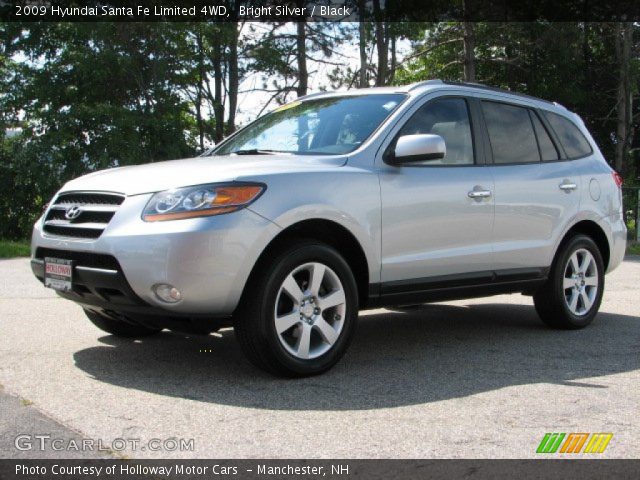 2009 Hyundai Santa Fe Limited 4WD in Bright Silver