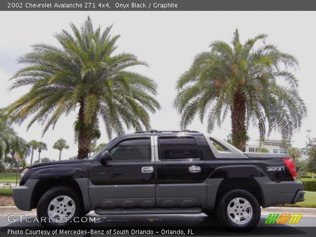 2002 Chevrolet Avalanche Z71 4x4 in Onyx Black