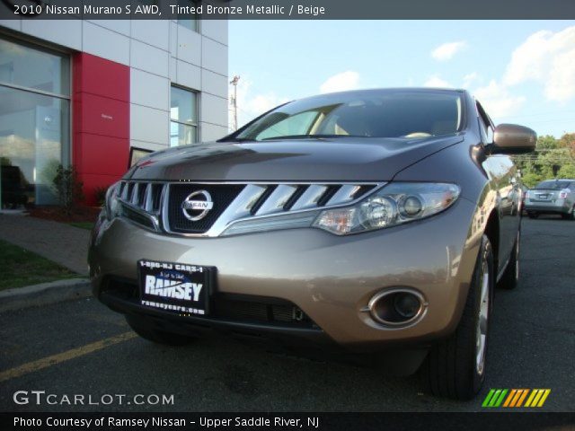 2010 Nissan Murano S AWD in Tinted Bronze Metallic
